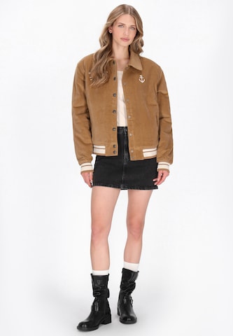 DreiMaster Vintage Between-season jacket in Brown