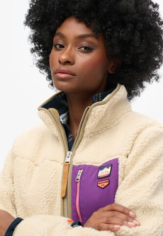 Superdry & Co - Pullover 'Vintage Retro' em bege
