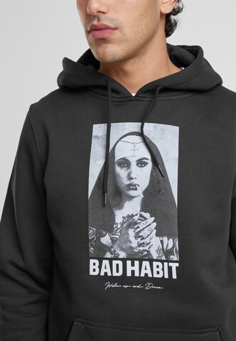 juoda Mister Tee Megztinis be užsegimo 'Bad Habit'