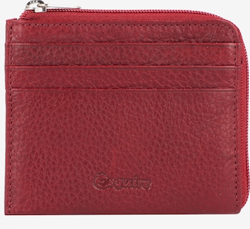 Esquire Wallet in Red: front