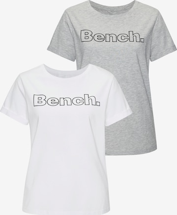 T-shirt BENCH en gris : devant