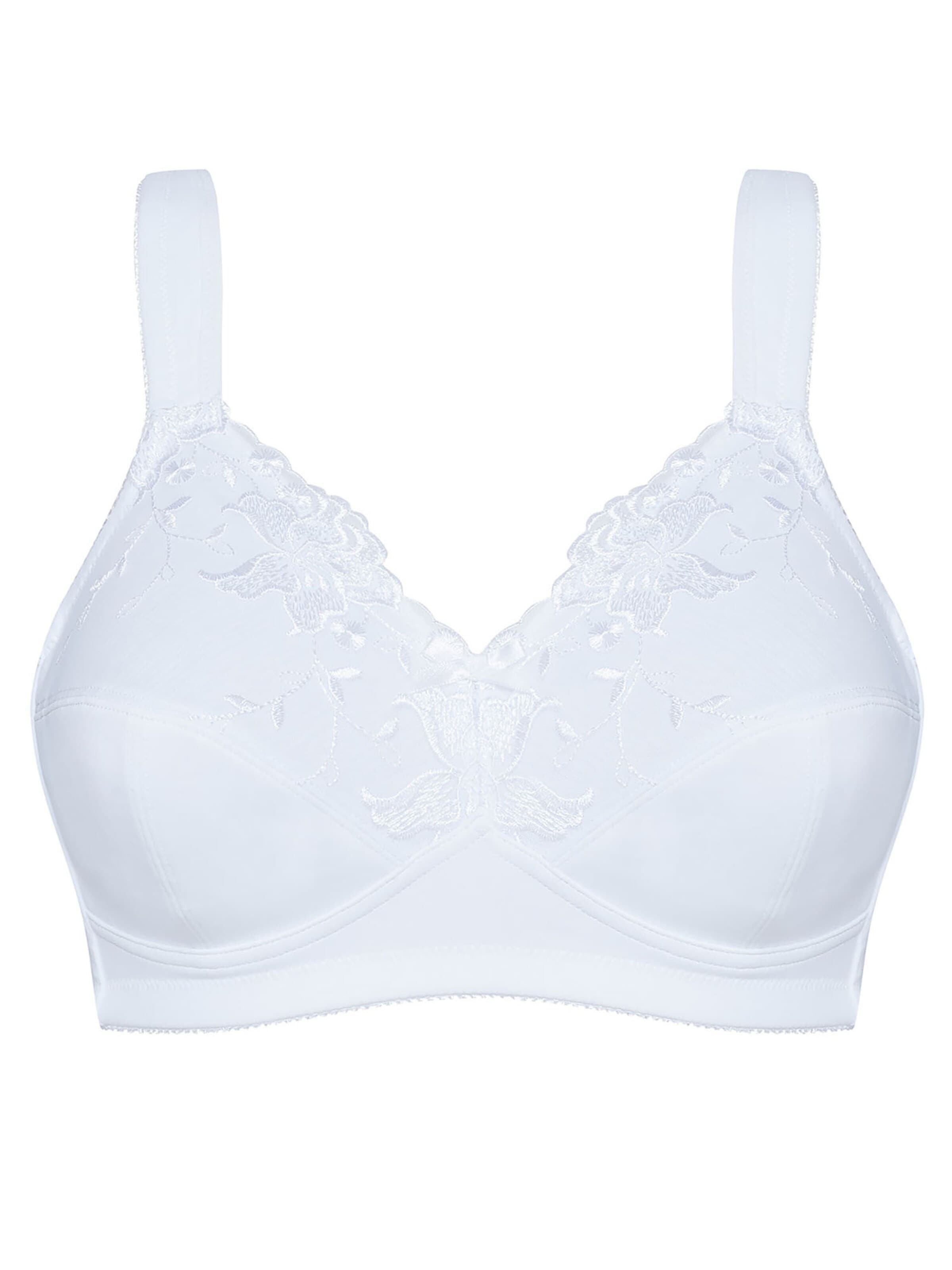 SUSA T-shirt Bra 'Basic' in White: front