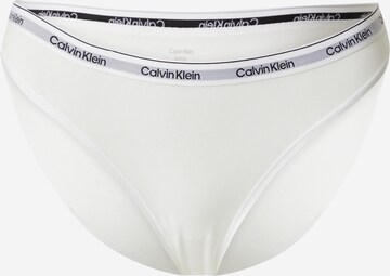 Slip di Calvin Klein Underwear in bianco: frontale