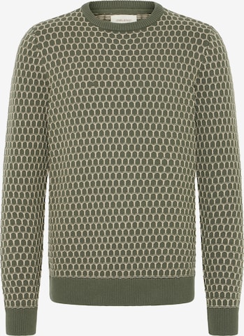 BLEND Pullover 'BHDONG' in Grün: Vorderseite