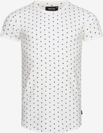 INDICODE JEANS Shirt ' Harper ' in Wit: voorkant