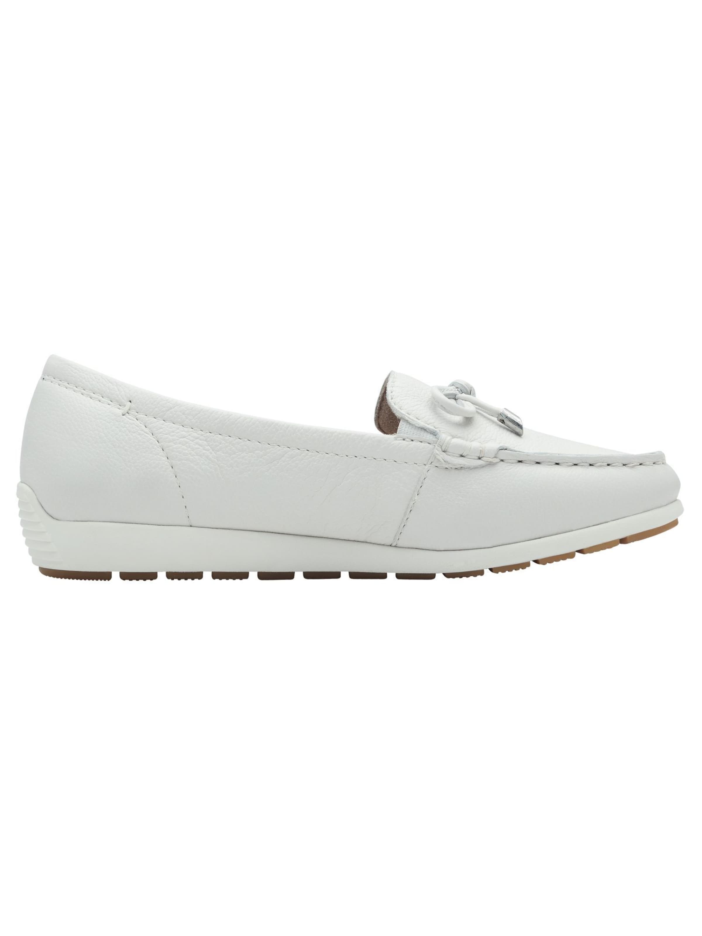 Tamaris Moccasin in White