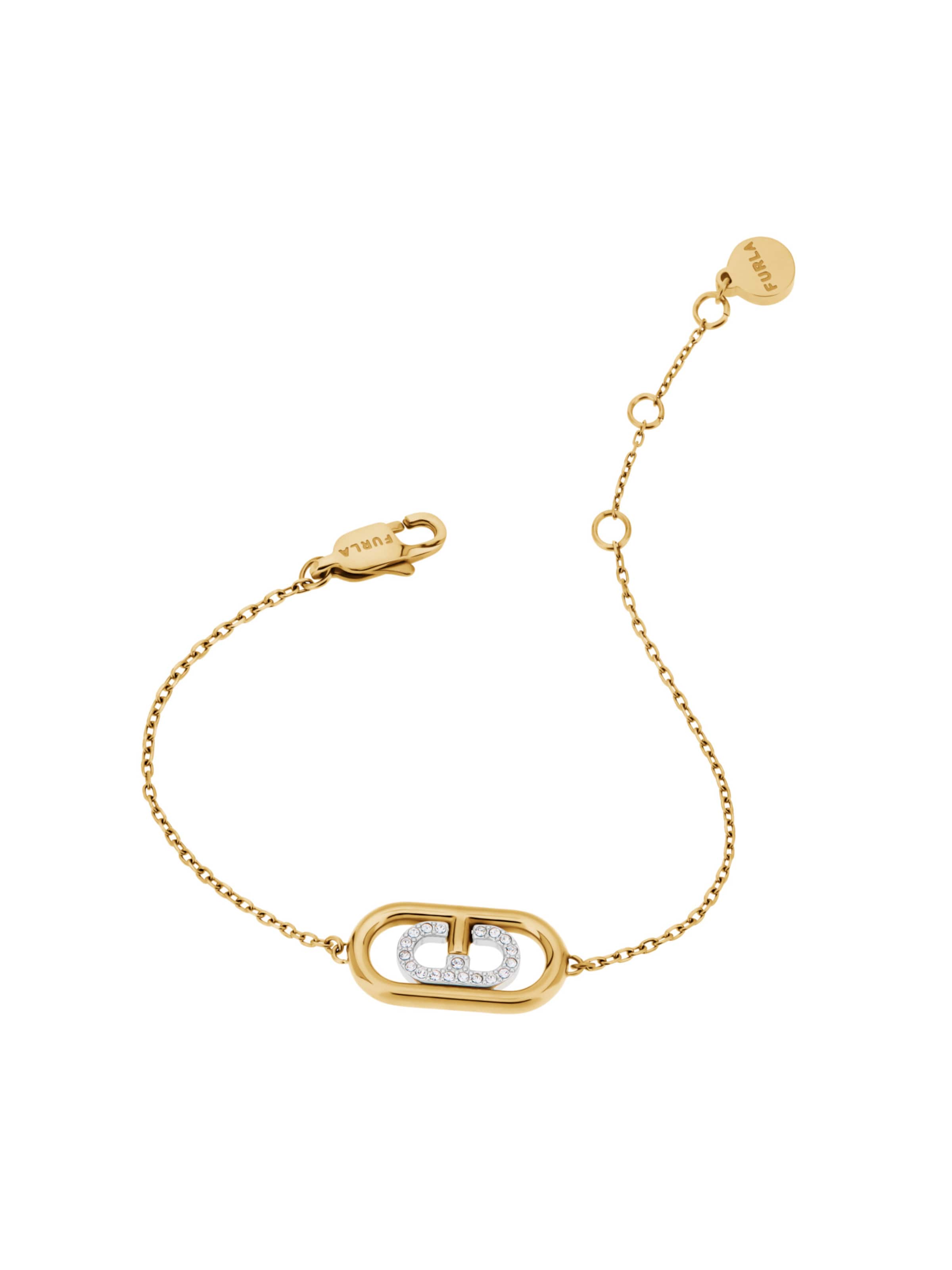Furla Jewellery Bracelet 'FURLA OOH' in Gold: front