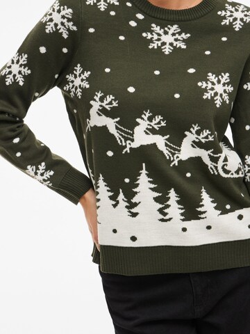 Pull-over 'VISnowi' VILA en vert