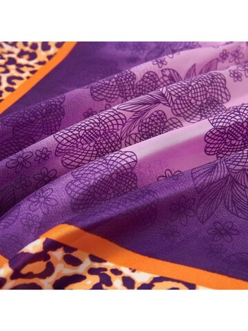 alberto cabale Scarf 'Chetaah Cléo' in Purple