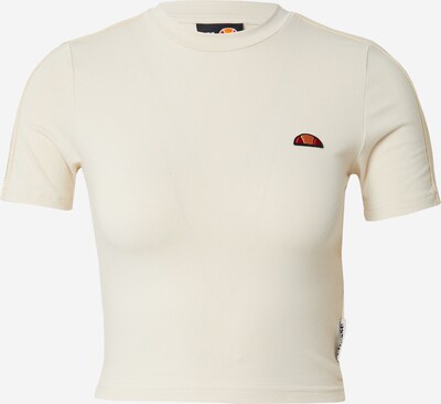 ELLESSE T-shirt 'Sartori' en or / orange foncé / rouge foncé / blanc cassé, Vue avec produit