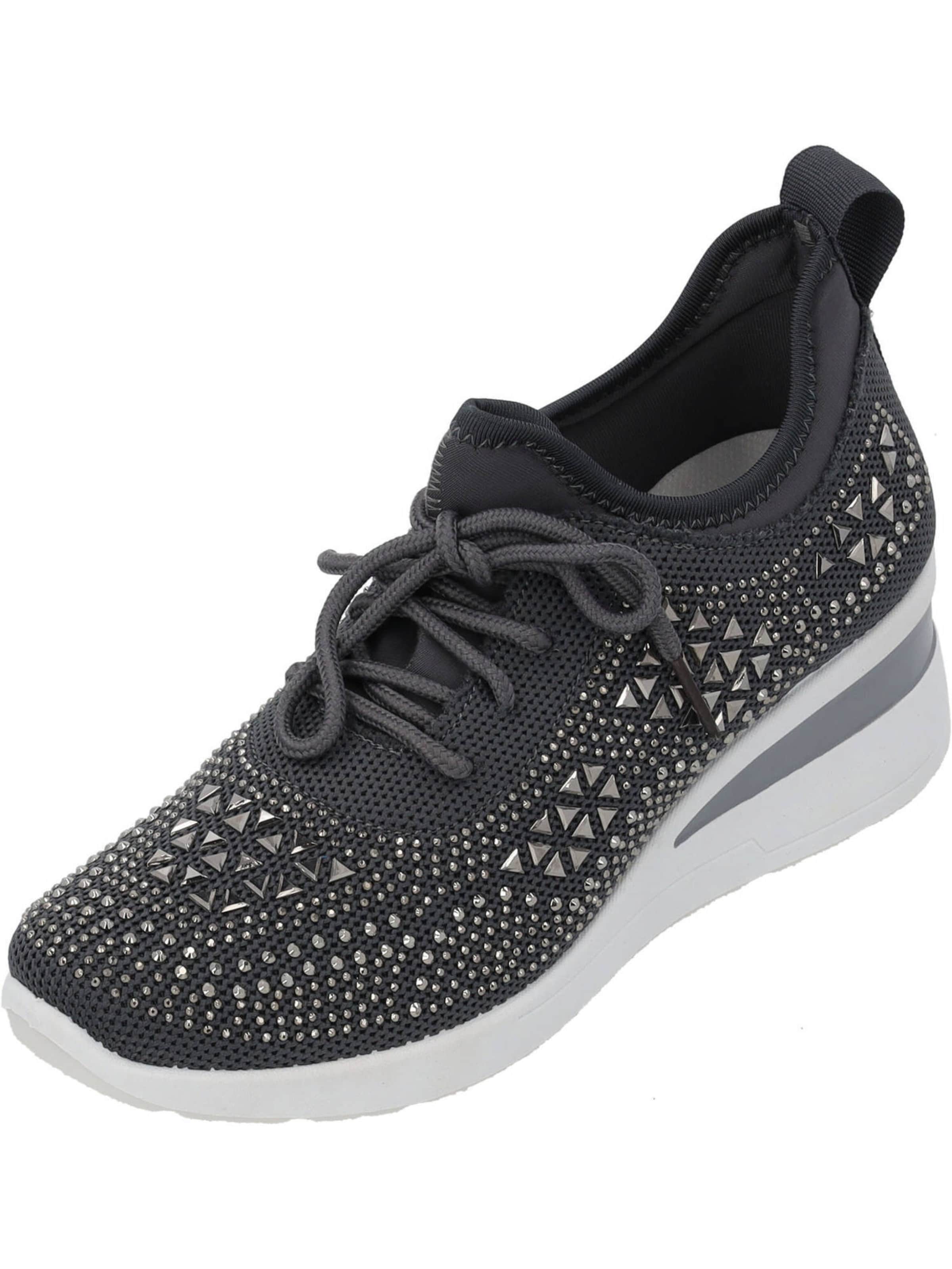 Palado by Sila Sahin Σνίκερ χαμηλό 'Anid' σε γκρι: μπροστά