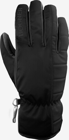 BOGNER Athletic Gloves 'Cadis' in Black