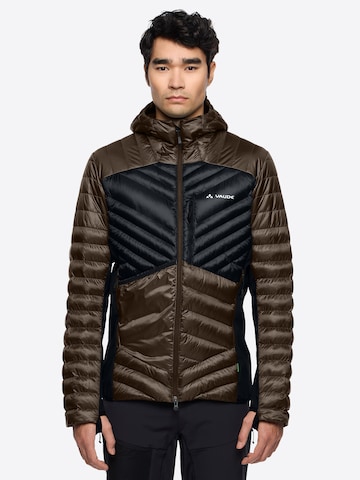 VAUDE Outdoor jacket 'Sesvenna Pro II' in Brown: front