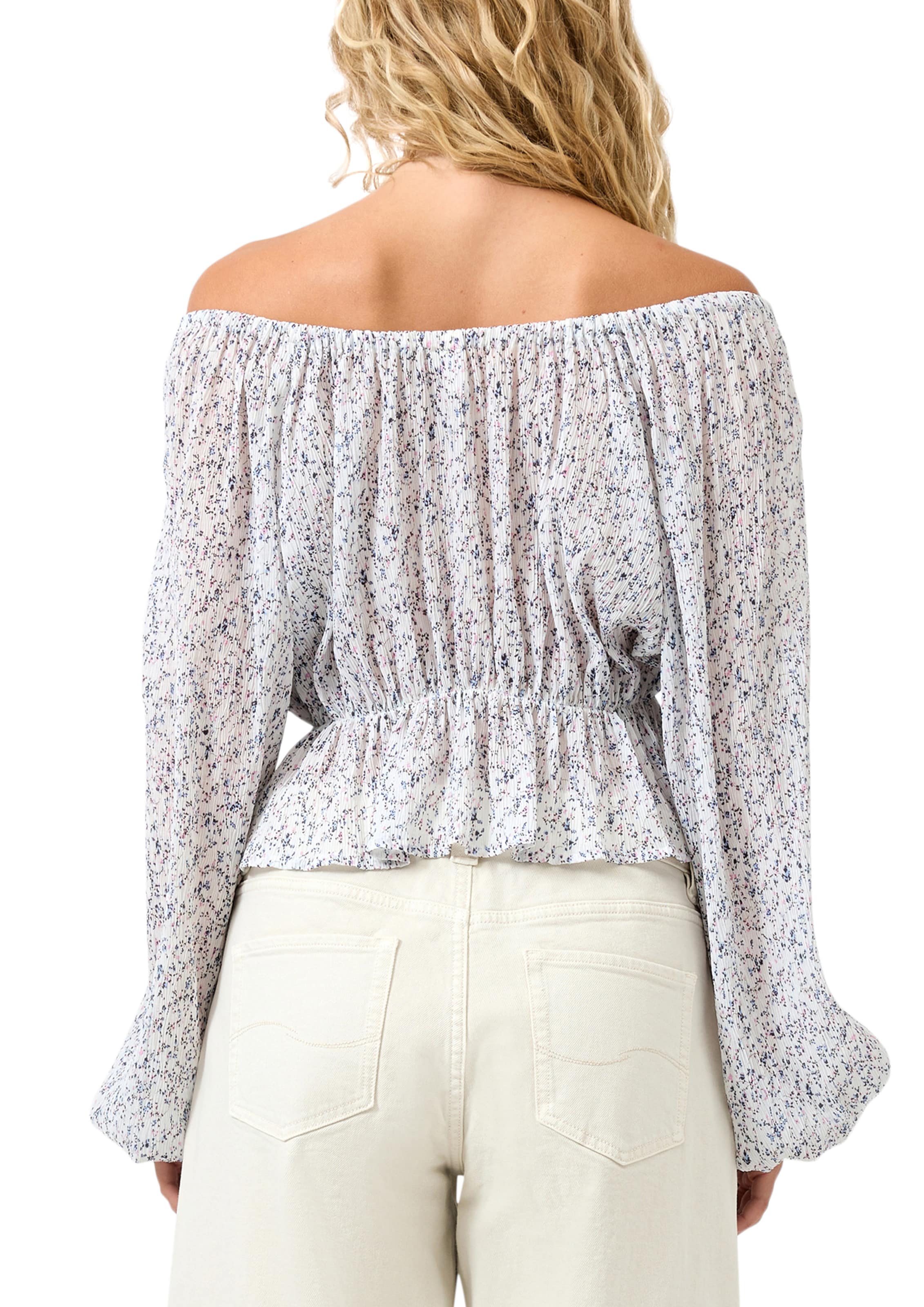 Chemisier QS en mélange de couleurs