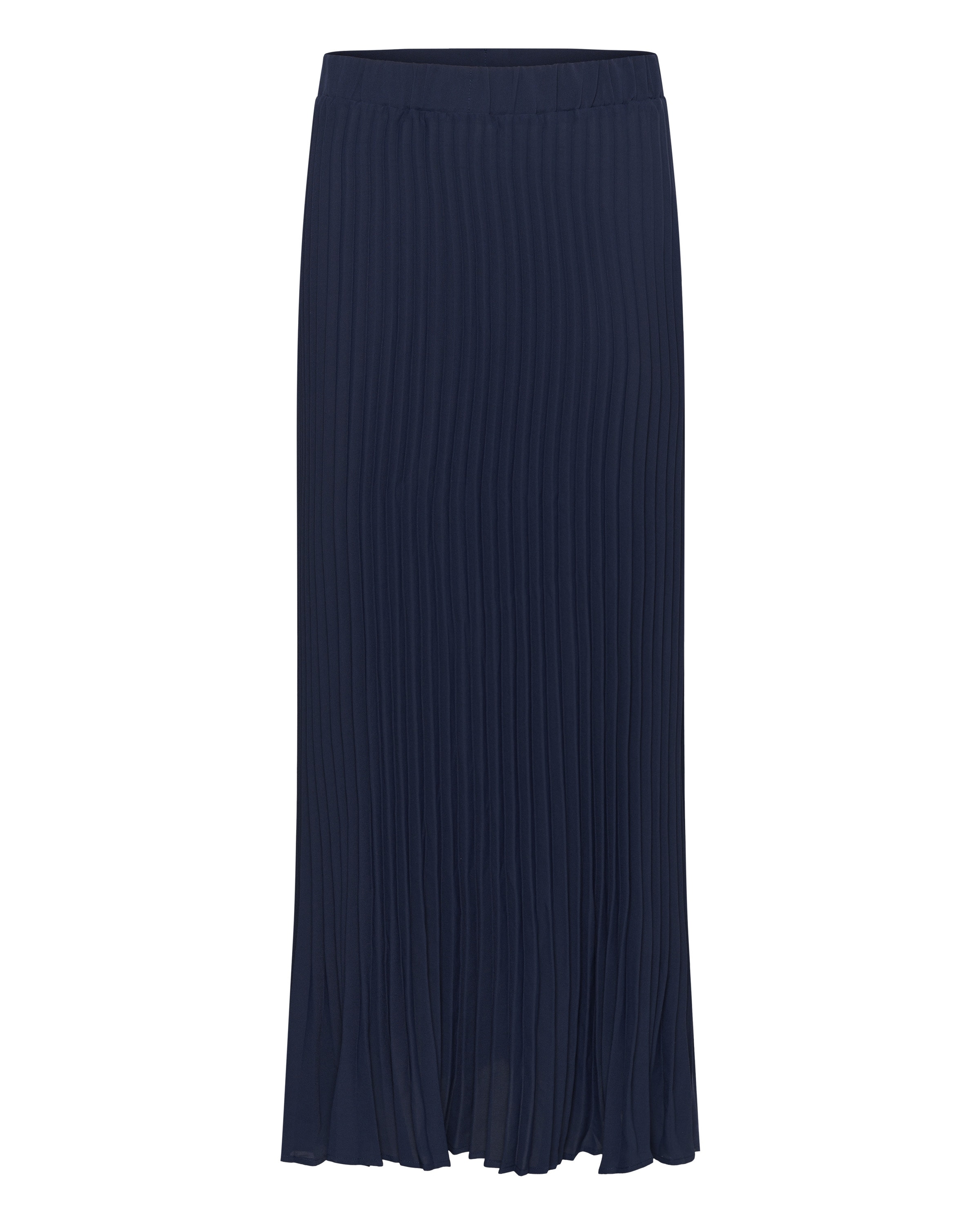 Cream Rok 'Charline' in Blauw: voorkant