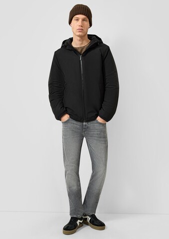 Veste d’hiver QS en noir : devant