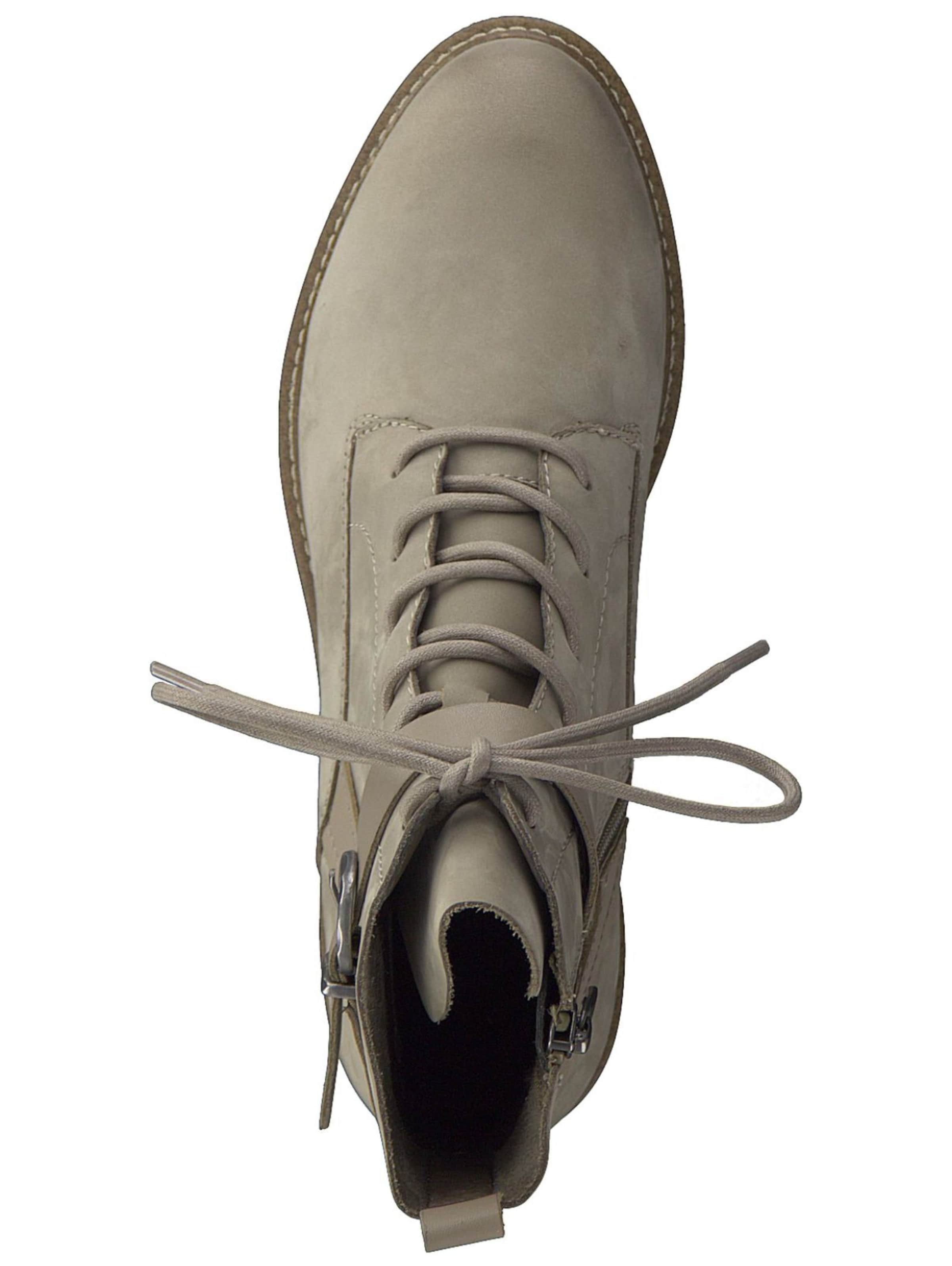 Tamaris Lace-up bootie in Grey