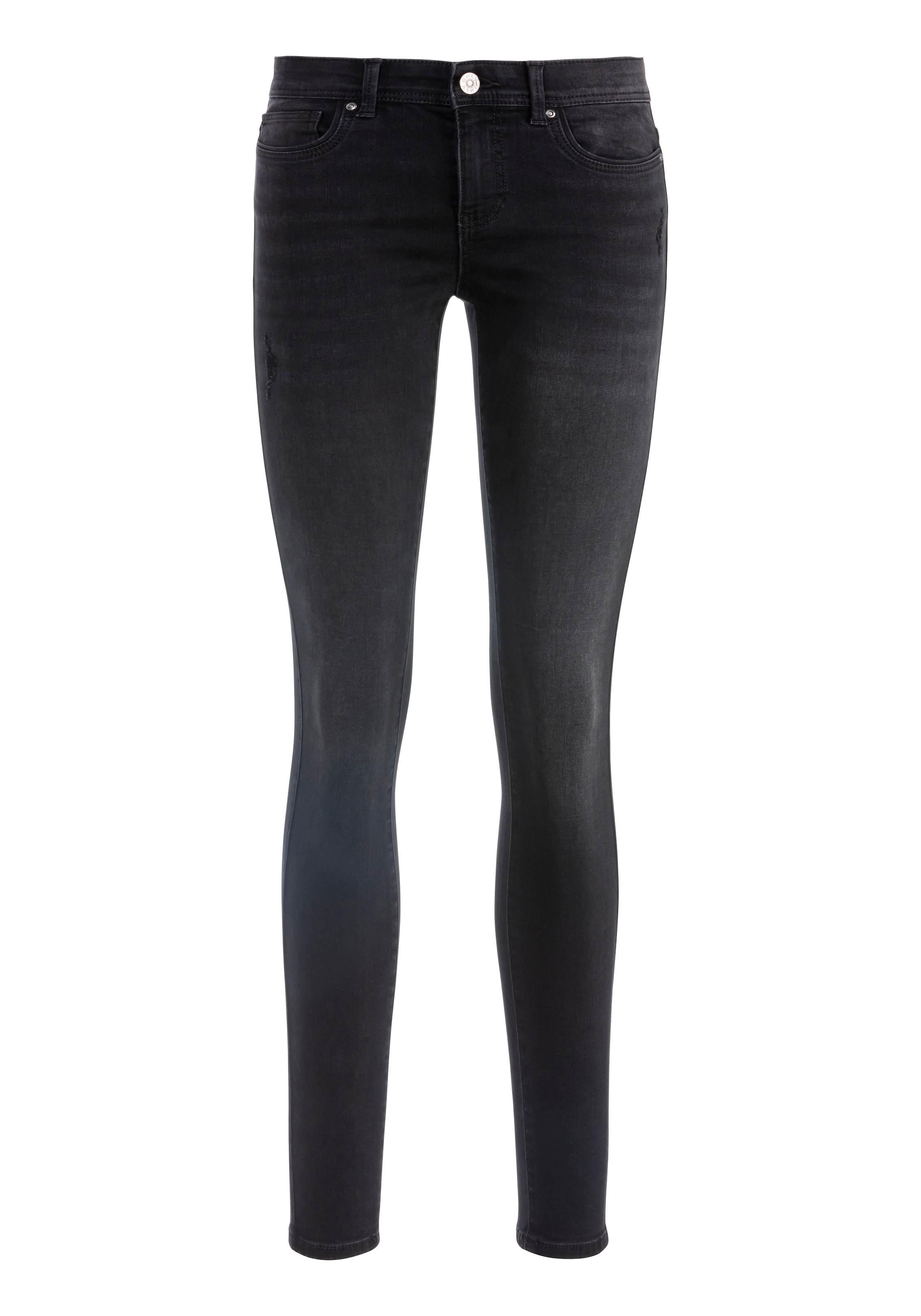 ONLY Skinny Jeans in Schwarz: Vorderseite