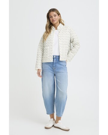Veste mi-saison Fransa en blanc