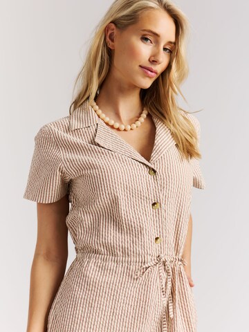 PROTEST Jumpsuit 'PRTAyko' in Brown