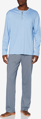 CALIDA Pyjama lang in Blauw: voorkant