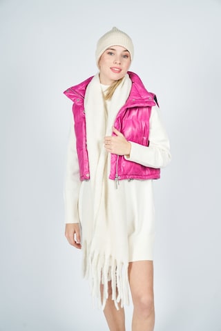 FREAKY NATION Vest 'Dreamy' in Pink: front