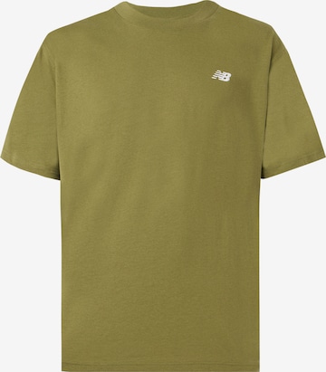new balance Shirt 'Essentials' in Groen: voorkant