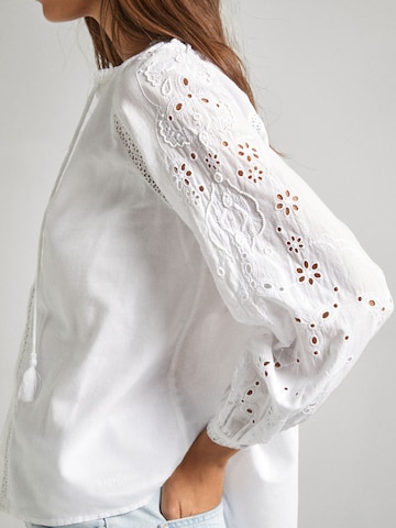 Pepe Jeans Blouse ' EWAN ' in White