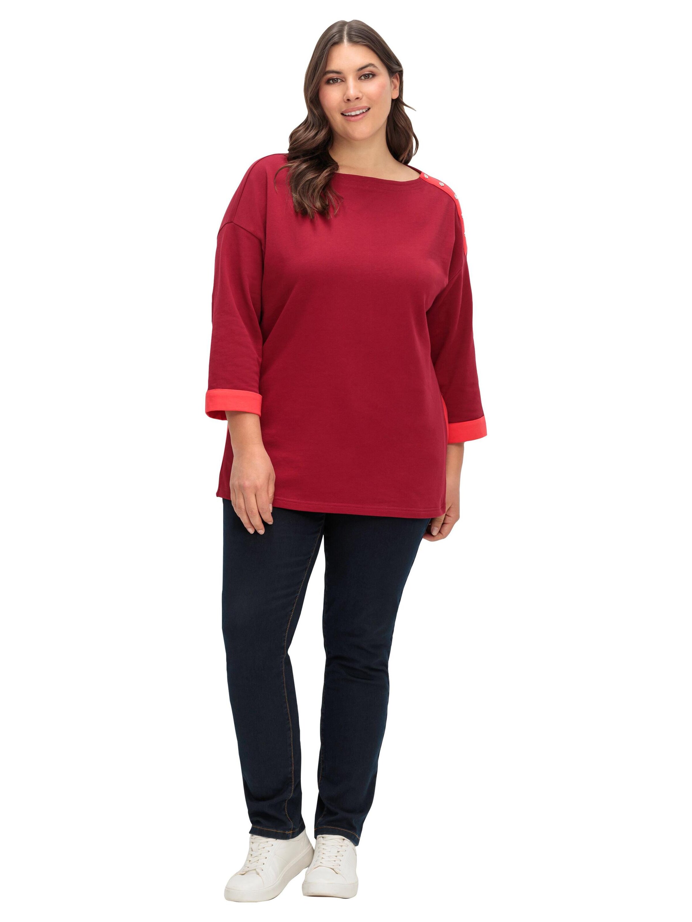 SHEEGO Суичър в червено