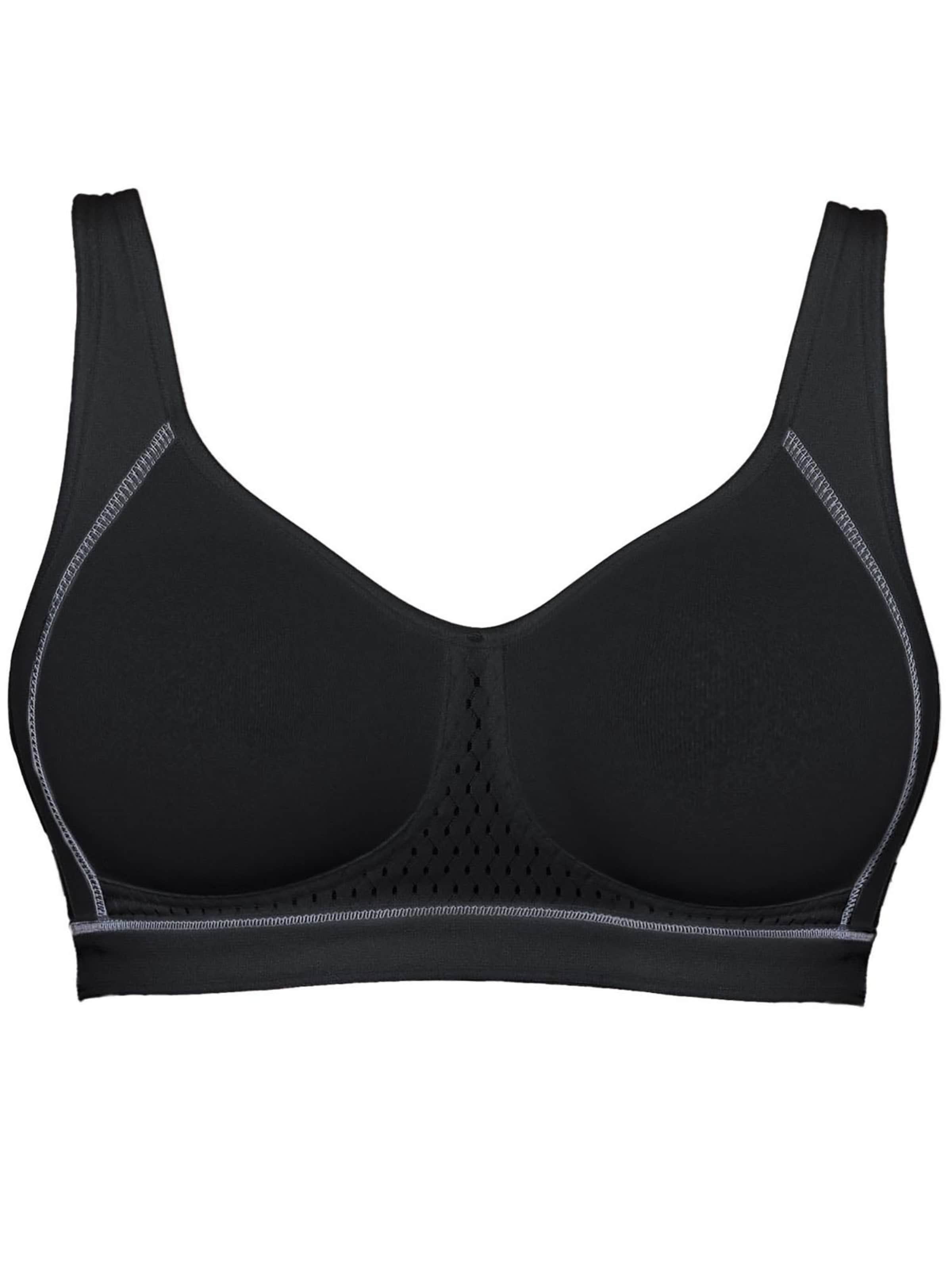 SUSA Bra in Black: front