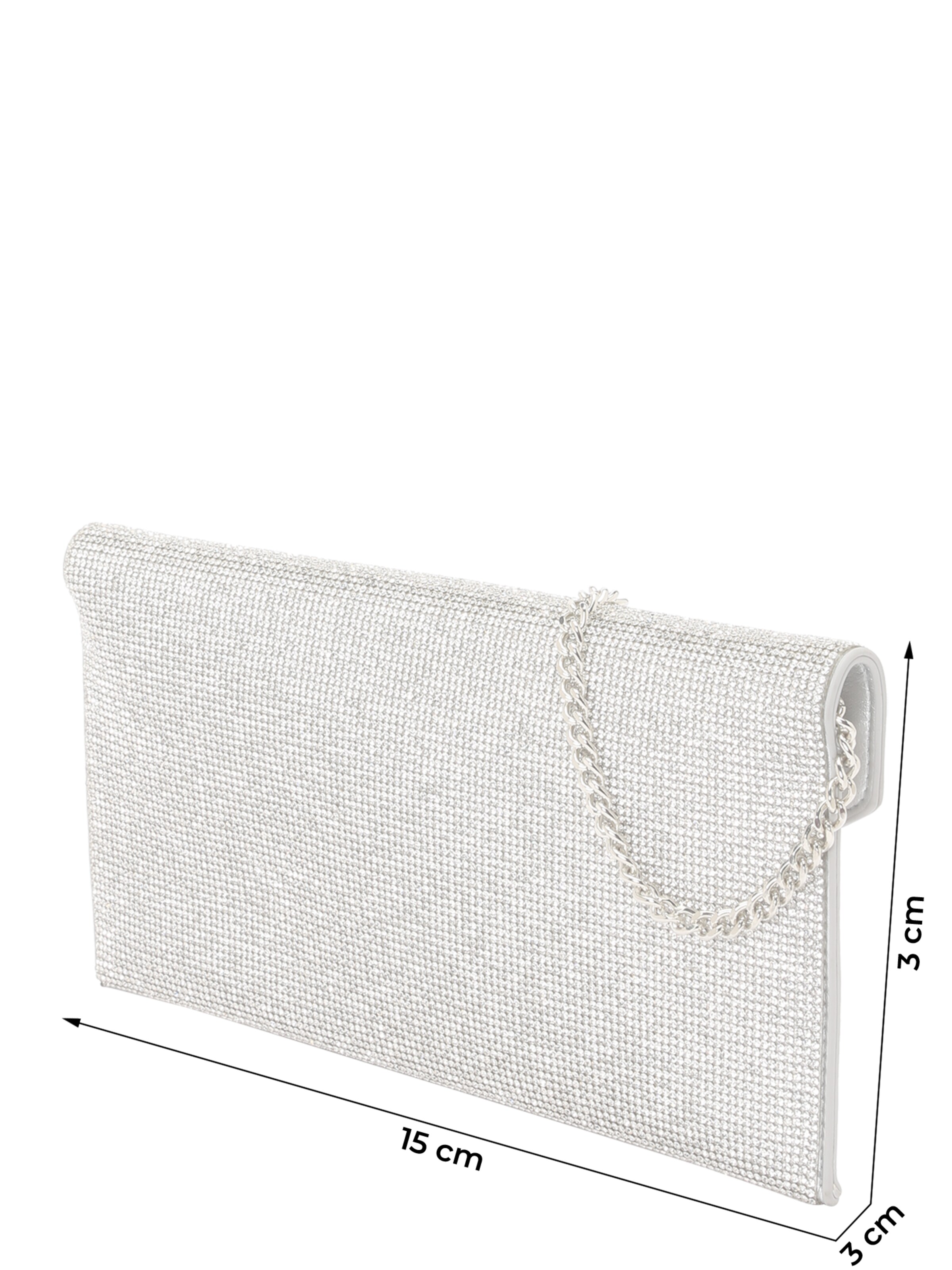 ALDO Clutch 'KELCHI' in Zilver