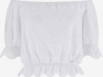 GUESS Pusero värissä valkoinen: etupuoli