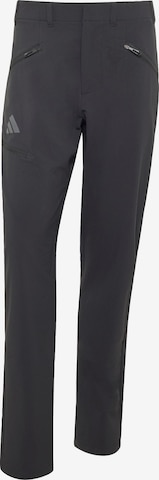 Slimfit Pantaloni per outdoor 'Xperior Pro' di ADIDAS TERREX in nero: frontale