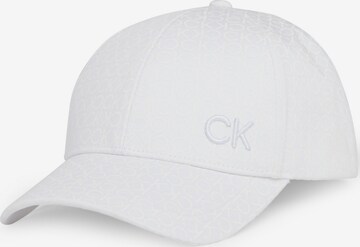 Casquette ' ' Calvin Klein en blanc : devant