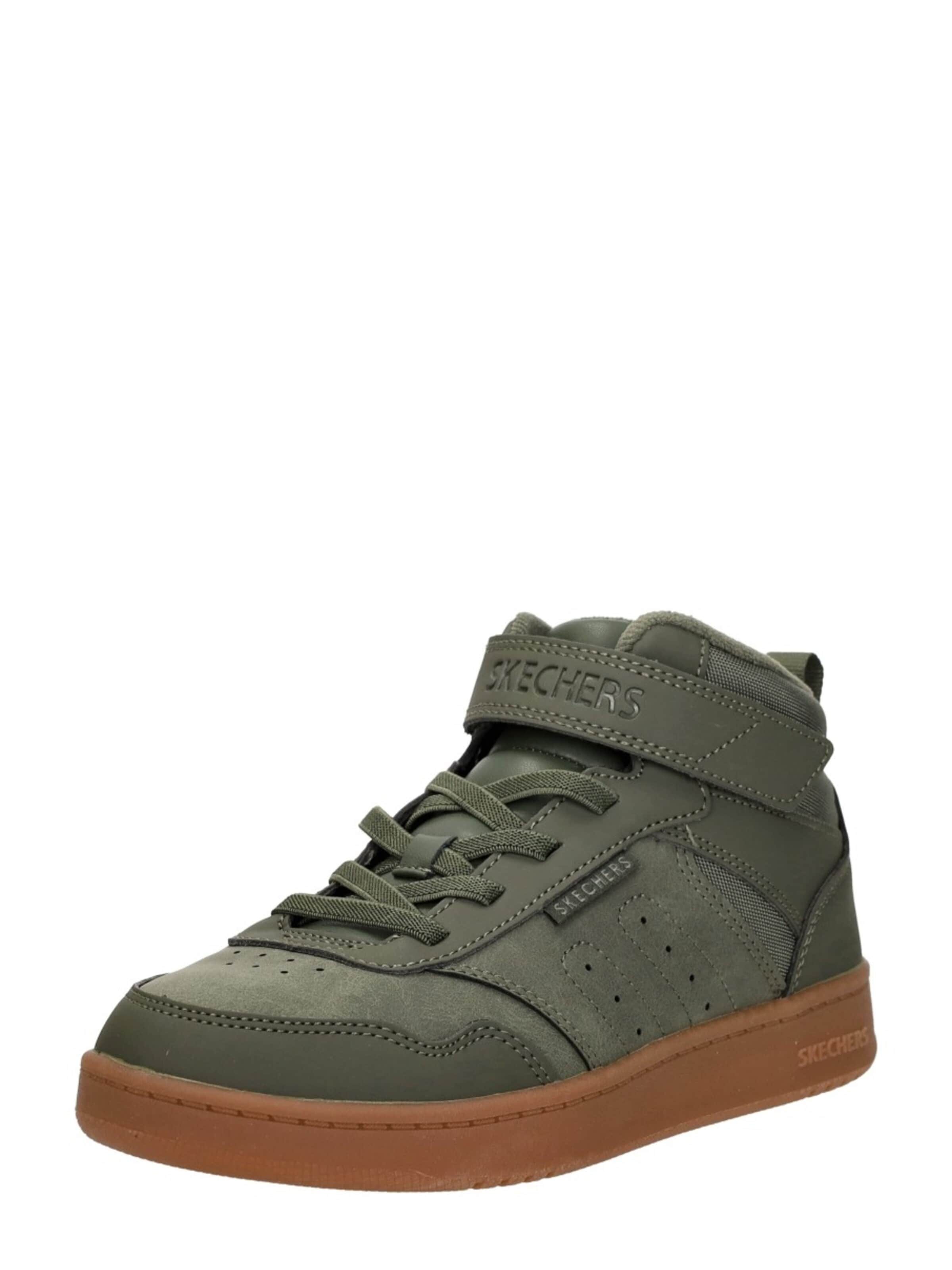 SKECHERS Sneakers 'Quick Street' in Groen