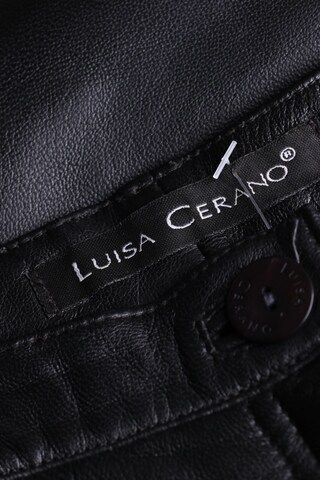 Luisa Cerano Lederhose M in Schwarz