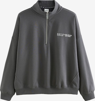 self. Sweatshirt in Grau: Vorderseite