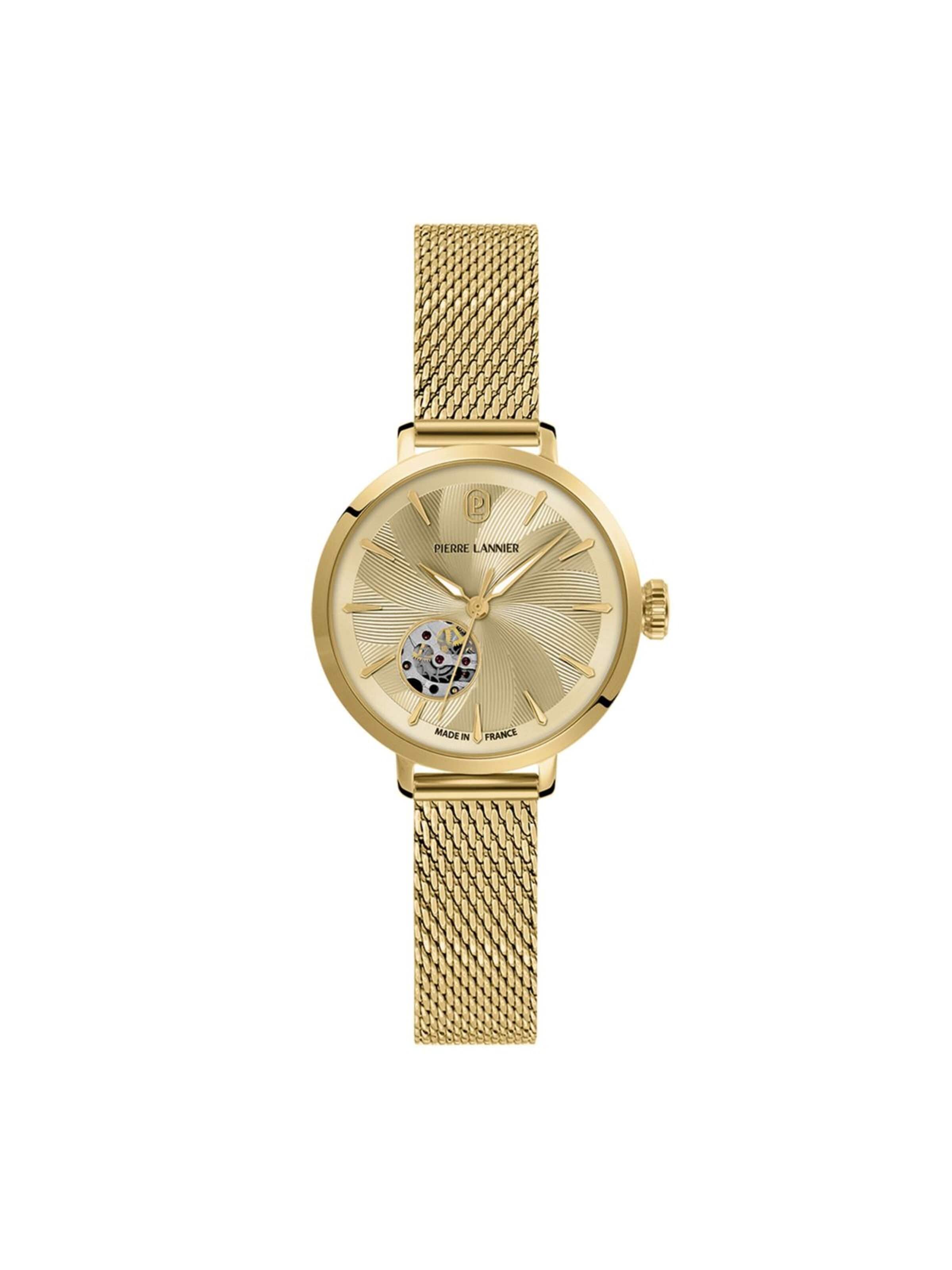 Pierre Lannier Analoguhr‌‌‌‌‌ in Gold: Vorderseite