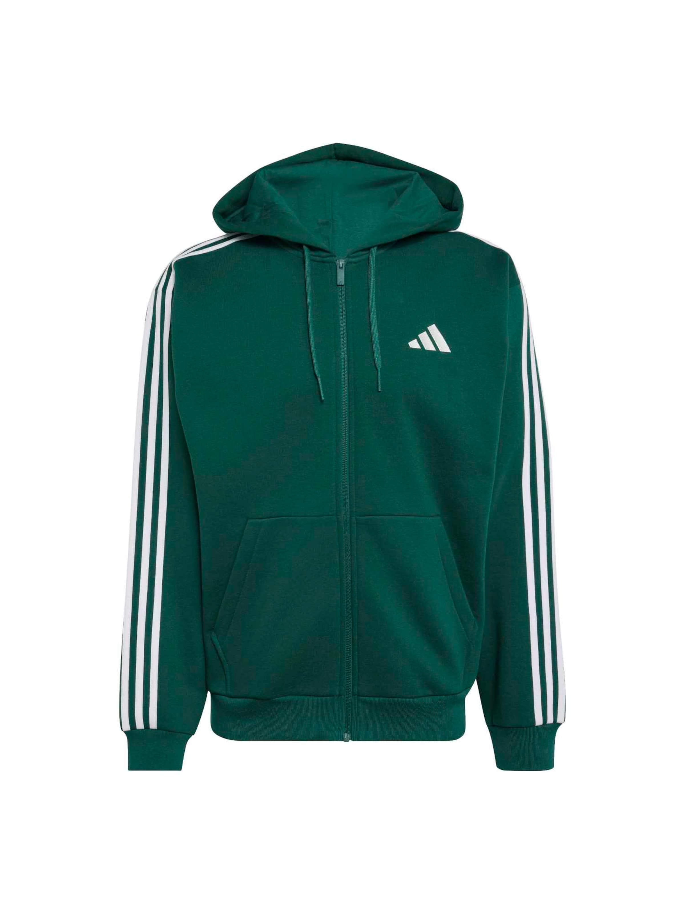 Giacca di felpa sportiva di ADIDAS SPORTSWEAR in verde: frontale