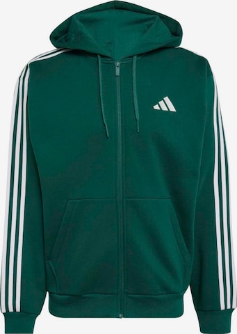 ADIDAS SPORTSWEAR Urheilullinen collegetakki värissä vihreä: etupuoli