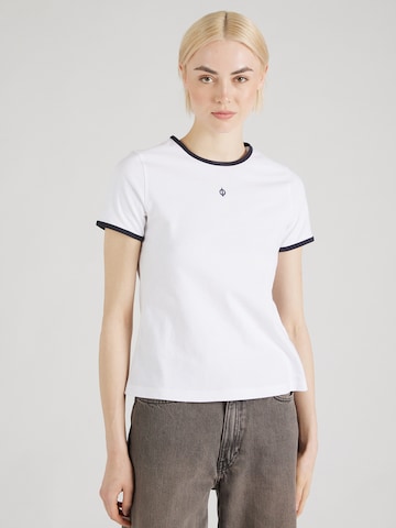 T-shirt 'Salia' Samsøe Samsøe en blanc : devant