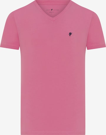 rozā DENIM CULTURE T-Krekls 'Barrow': no priekšpuses