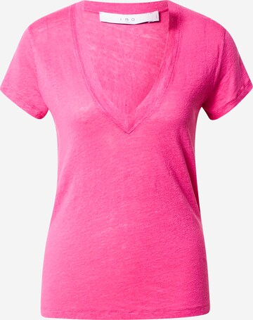 IRO Shirt in Pink: front