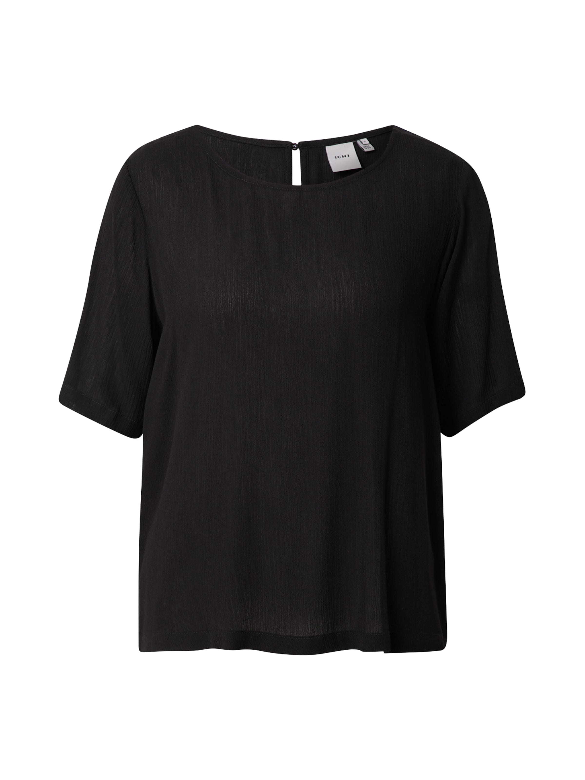 melns ICHI Blūze 'IHMarrakech': no priekšpuses