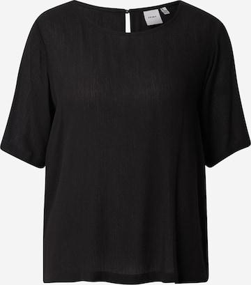 ICHI - Blusa 'MARRAKECH' em preto: frente