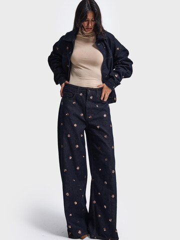 IT'S BASIC - Ropa ancha Vaquero 'MEGA BAGGY MID RISE JEANS' en azul