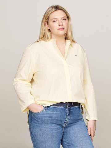 Tommy Hilfiger Big & Tall Bluse in Gelb: Vorderseite