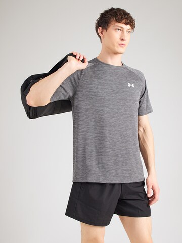 UNDER ARMOUR Funktionsshirt in Weiß: Vorderseite