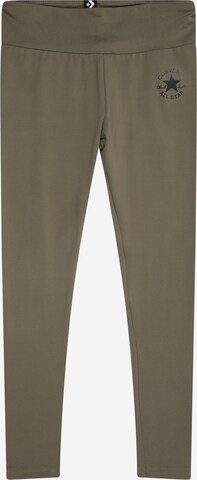 Leggings 'CHUCK' de la CONVERSE pe verde: față