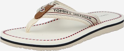 TOMMY HILFIGER T-bar sandals 'Artisanal' in Mixed colours / White, Item view
